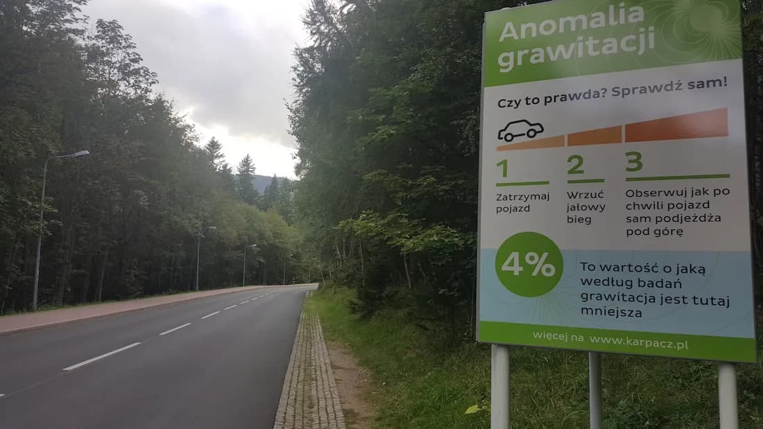 Góra Żar: Gdzie jest i dlaczego grawitacja tam oszukuje?